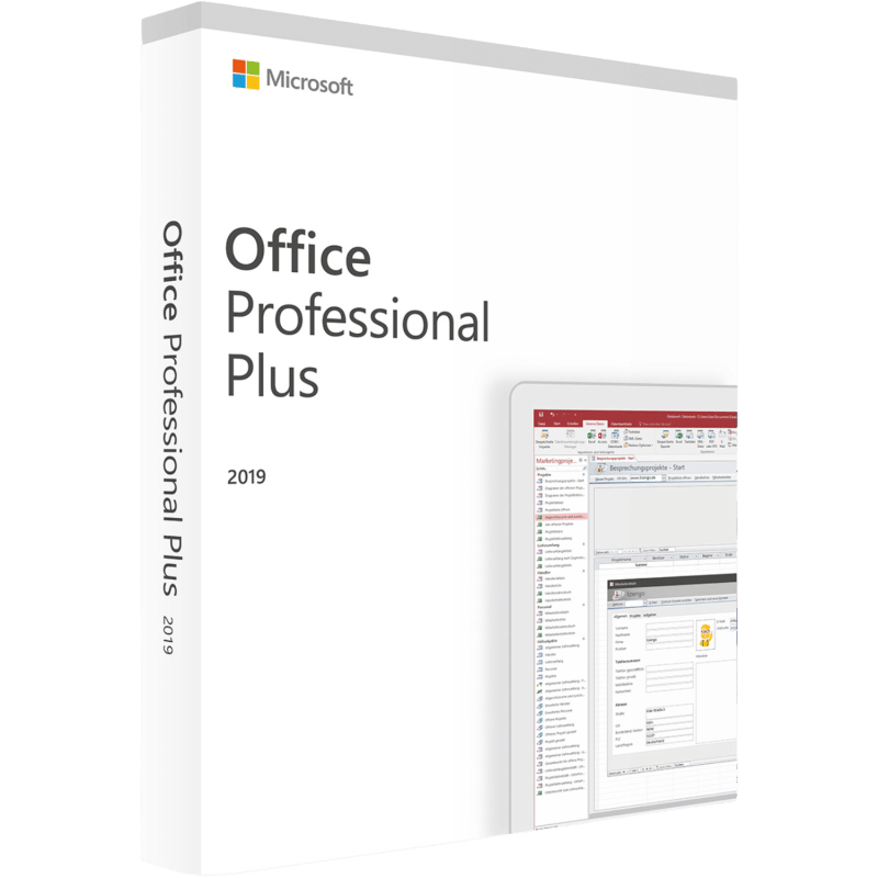 Microsoft Office 2019 Pro Plus Retail – BINDS to MS account