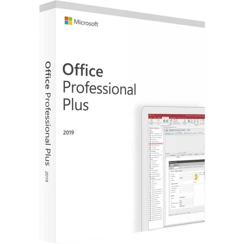 Microsoft Office 2019 Pro Plus Retail – BINDS to MS account