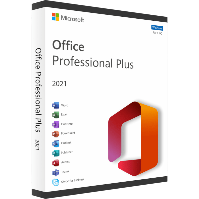 Microsoft Office Pro Plus 2021 Retail – BINDS to MS account