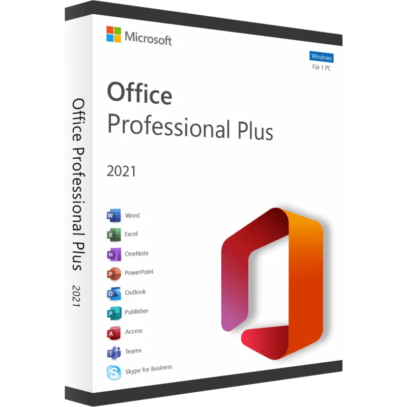 Microsoft Office Pro Plus 2021 Retail – BINDS to MS account