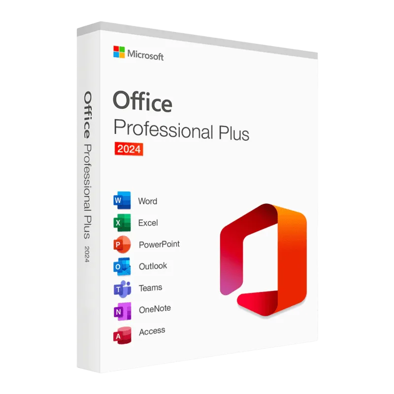 Microsoft Office Pro Plus 2024 – For 3 PCs – Online Activation